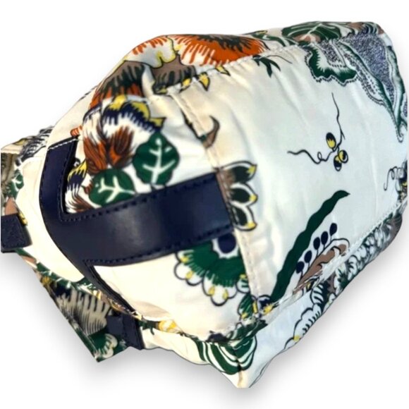 Tory Burch Rare Tilda Medium Printed Nylon Crossbody with COA - Picture 14 of 17